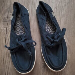 Sanuk Women's Dark Blue Loafers